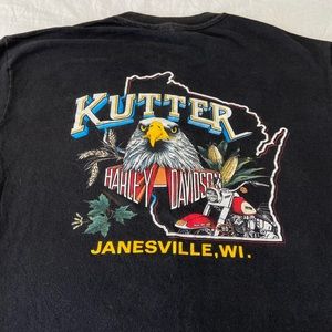 Rare collectible Harley Davidson Kutter tee